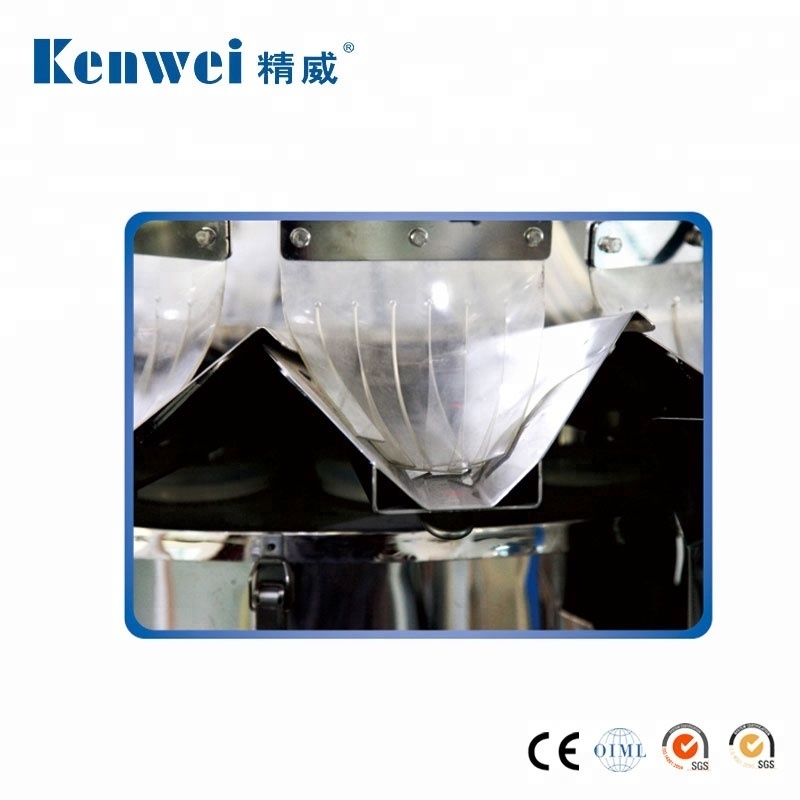 Kenwei multi-Function packaging machines pet food multihead combination weigher vertical form fill seal machine