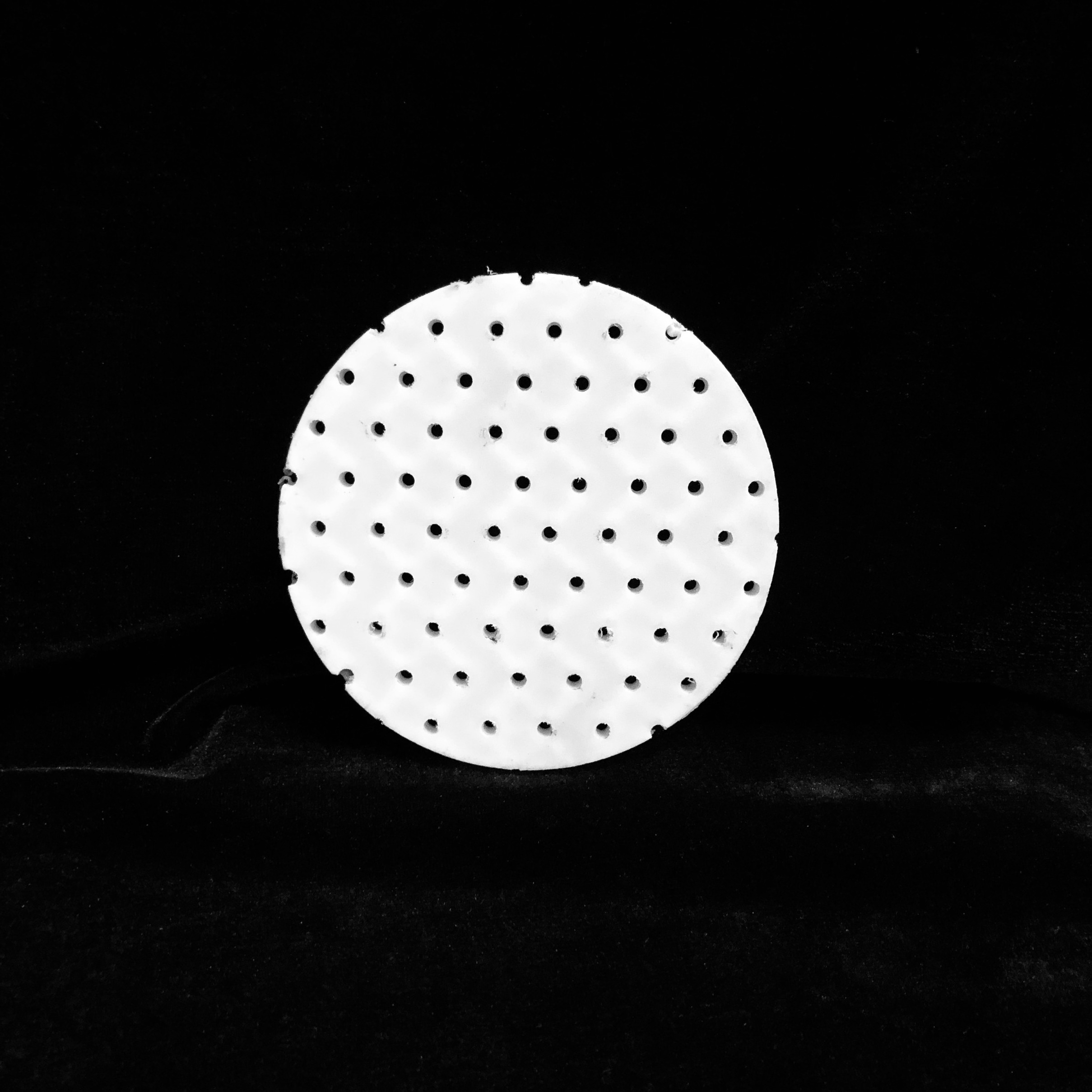 Round hole perforated polypropylene polyethylene plastic sheet