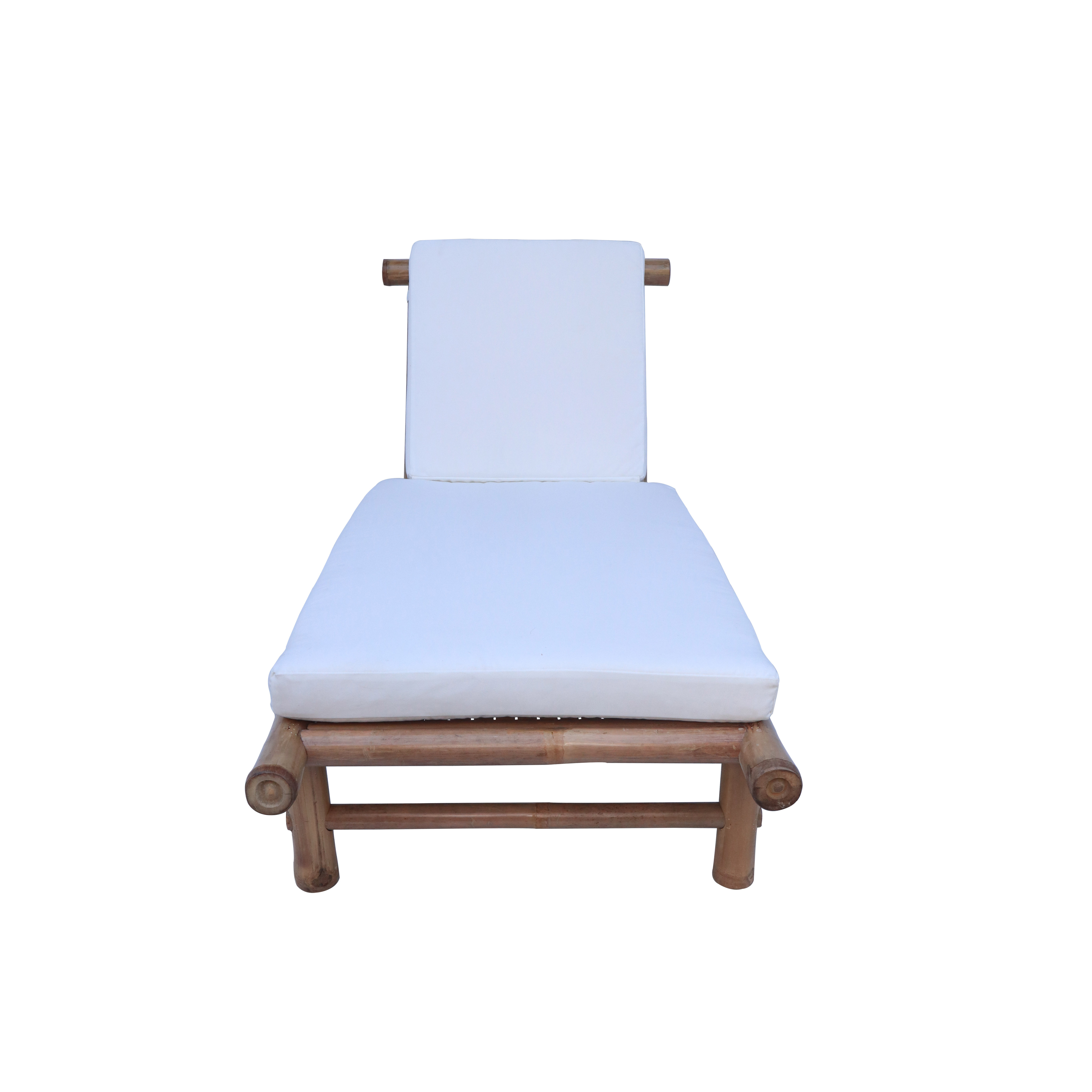 High-Quality Bamboo Beach Chair Sun Loungers Hot Sales