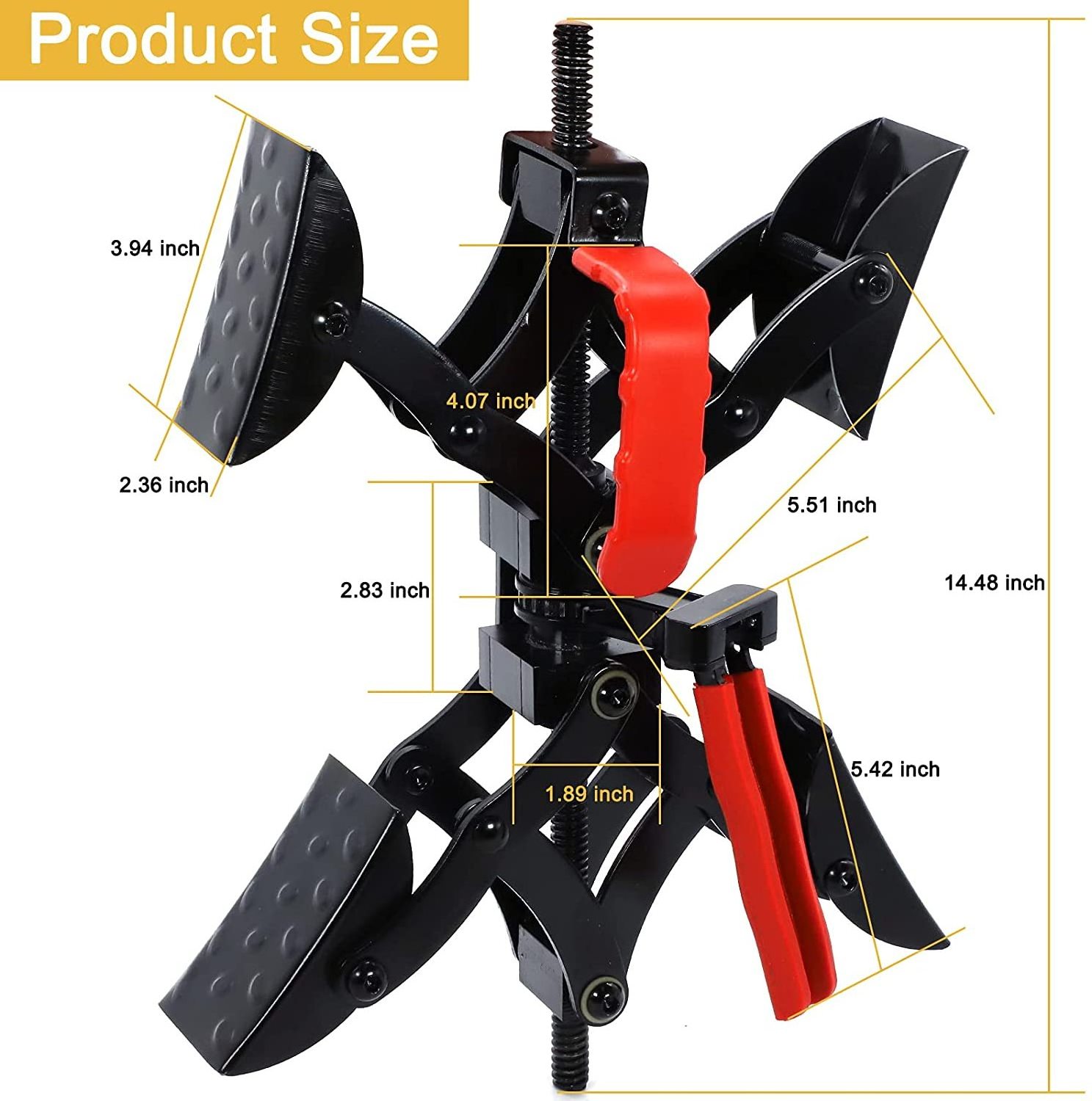 Rv Wheel Stabilizer X Chocks Wheel Stabilizer Scissor for Travel Trailers RV Campers Trucks RV Parts Accessories