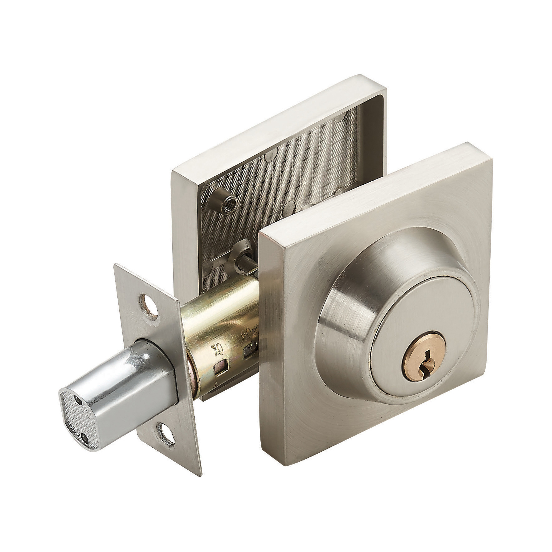 Safes Door Lock Contemporary Keyed Entry Single Cylinder Deadbolt Lock For Wooden Door North-American Deadbolt lock