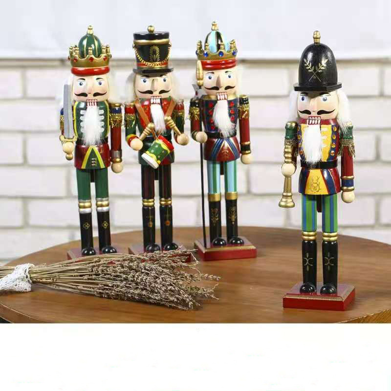 Mumoni fashion design small size nutcrackers Christmas decoration nutcracker ornaments Popular wooden nutcrackers