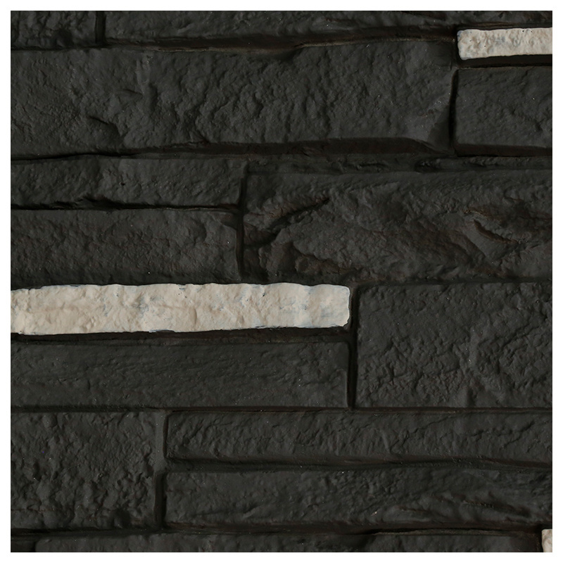 MUMU DESIGN pu faux stone panels 3d Artificial decoration polyurethane Pu Slate Stone wall panel