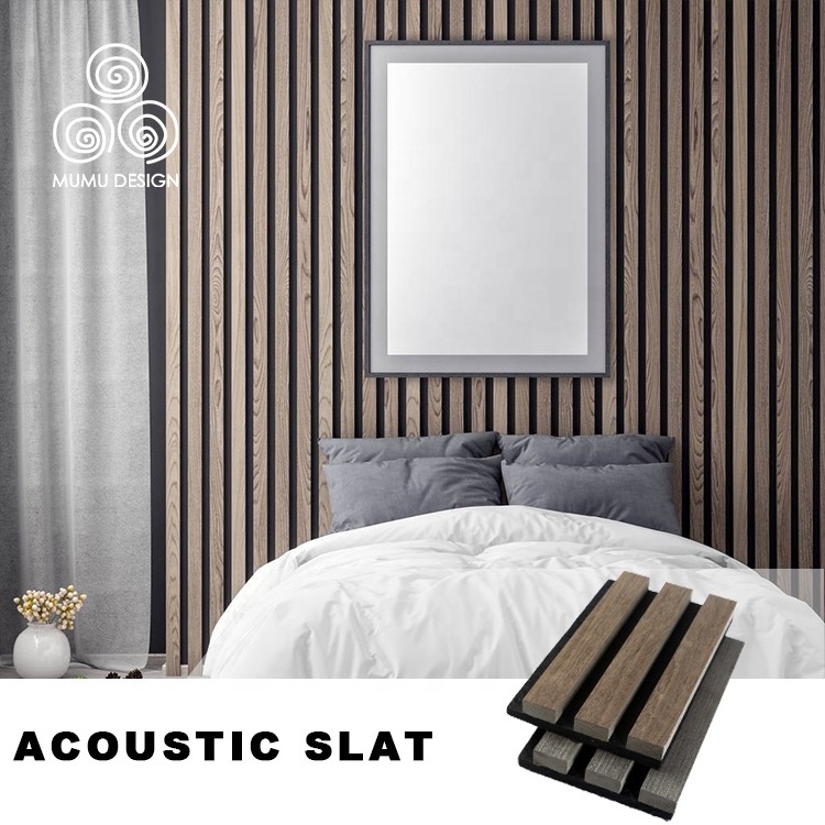 MUMU Philippines Large Square Polyester Fiber MDF Ceiling and Wall Soundproof Acoustic Panels