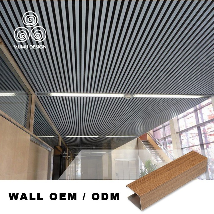 MUMU French Design Solid Wood Veneer PVC Wall Cladding Ceiling Panels for House Building Boards