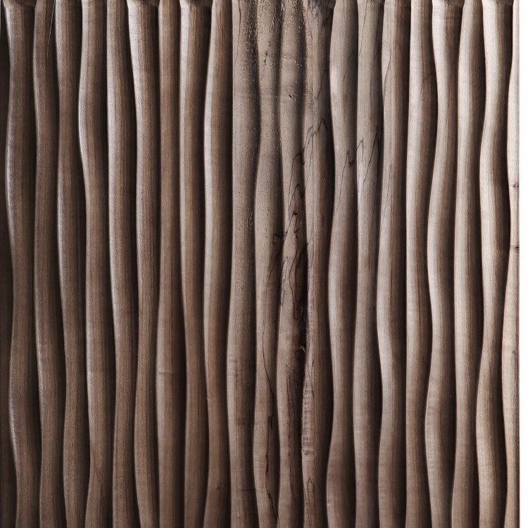 MUMU Design 3D Luxury Internal Slat Feature Veneer Modern Wood Wall Decorative Wooden Wainscoting Panels