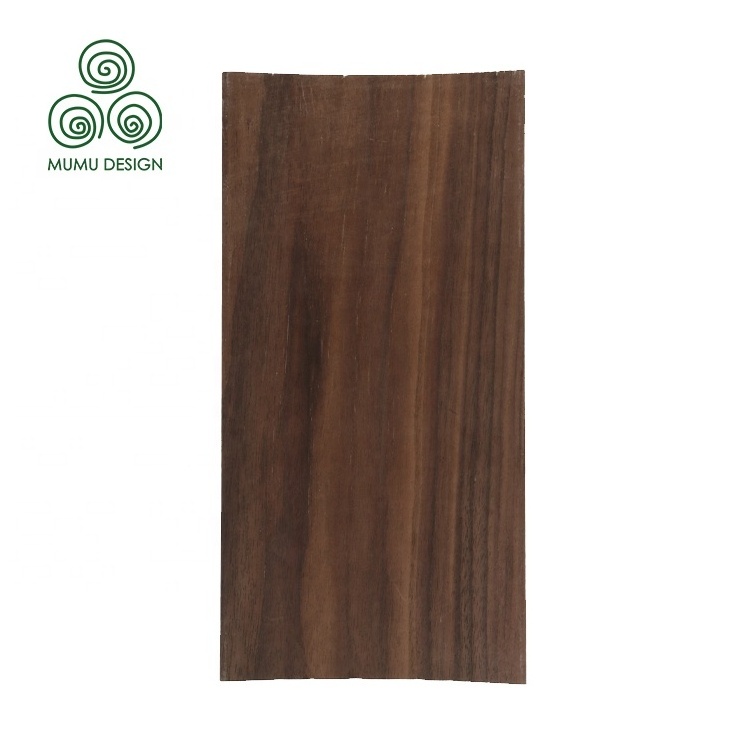 MUMU Inside Cladding Carved Decorative Wood Veneer Indoor Peel And Stick Wooden Wall Paneling