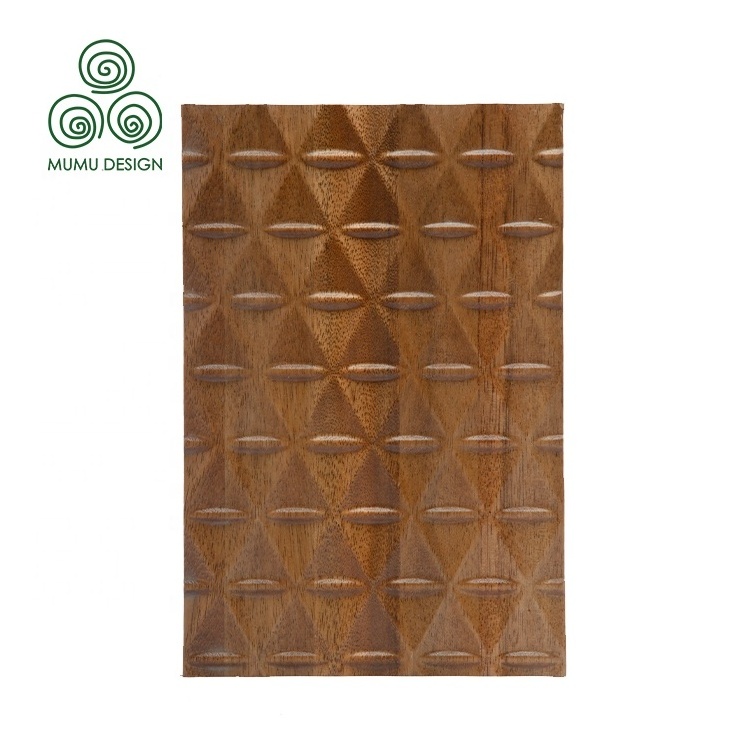 MUMU Eco-friendly Interior Garden Decorative Panels Flexible Wood Molding For Wall Paneling