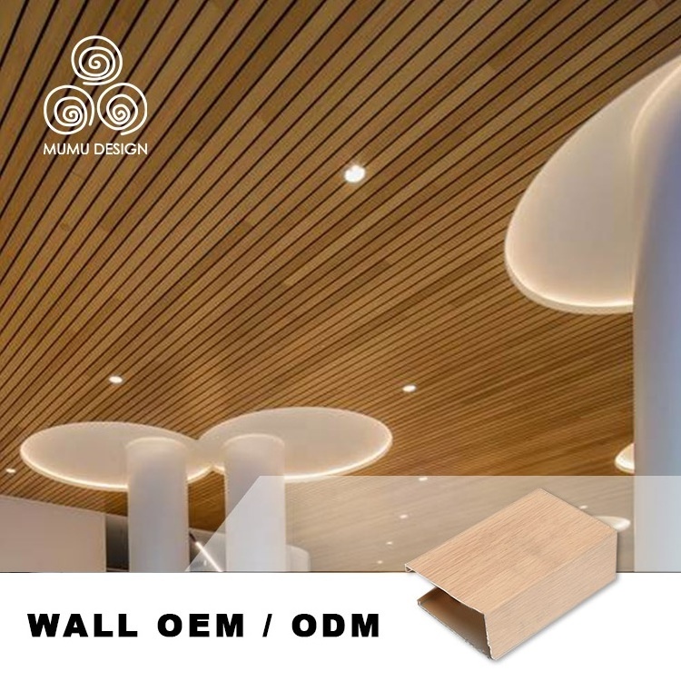 MUMU 3D Effect Stretch House Ceiling Panels Decoration Metal Material Aluminum Alloy Ceiling