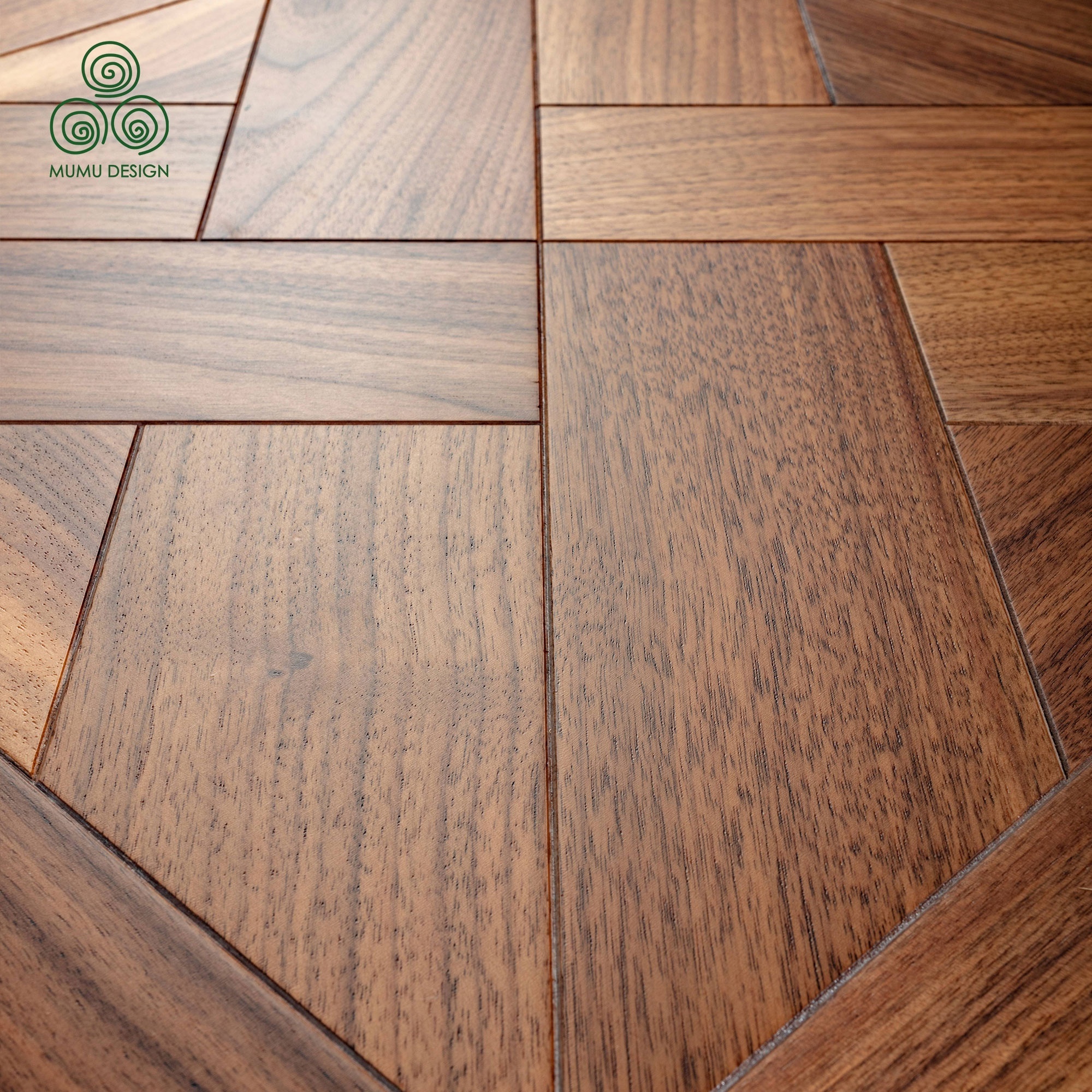 MUMU Parquet Composite Wood China Engineering Wooden Laminated Floor Rosewood Herringbone Flooring