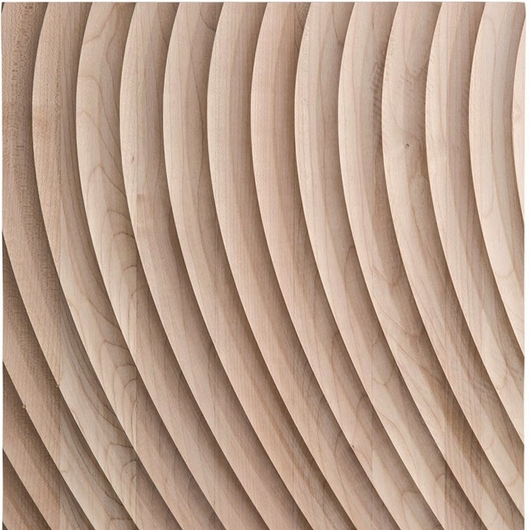 Unique Design Natural Plank Board Decorative Material House Panels Wood Wall for Building Cladding