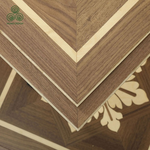 MUMU Russian Rosewood Teak Walnut White Oak Geometric Parquet Chevron Fish Bone Wood Flooring