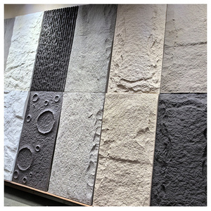 MUMU DESIGN  Interior PU Stone panel wall decorative Faux Polyurethane Stone Panel 3D Wall panel board