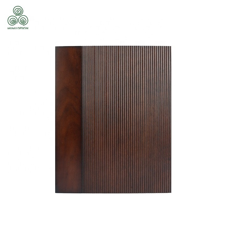 MuMu Curved Design Customise Color Wooden  Luxurious Double Entry Door Kitchen Cabinet Doors