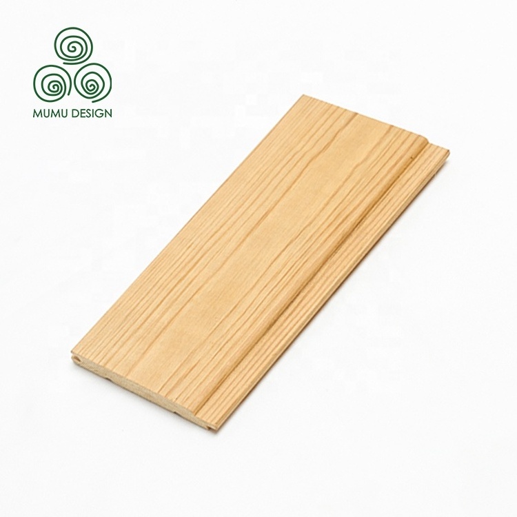 MUMU Engineered Veneer Exterior Solid Wood Panel Anticorrosive Hardwood Floor Wallboard Deck