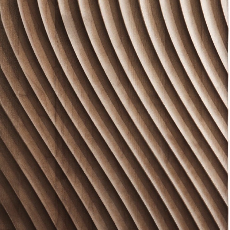 Unique Design Natural Plank Board Decorative Material House Panels Wood Wall for Building Cladding