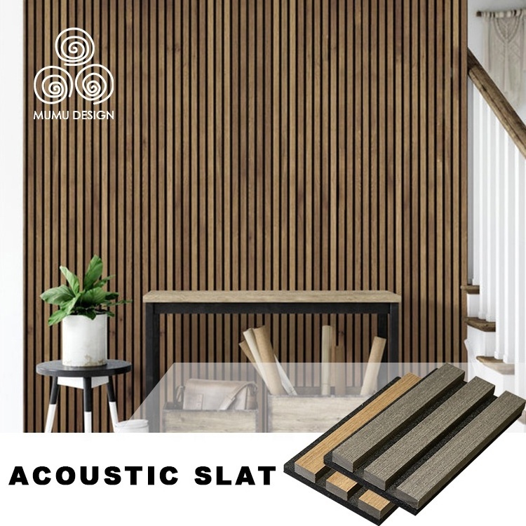 MUMU Good Price Restaurant Shooting Range Fabric Wrapped MDF Soundproof Acoustic Wall Panels