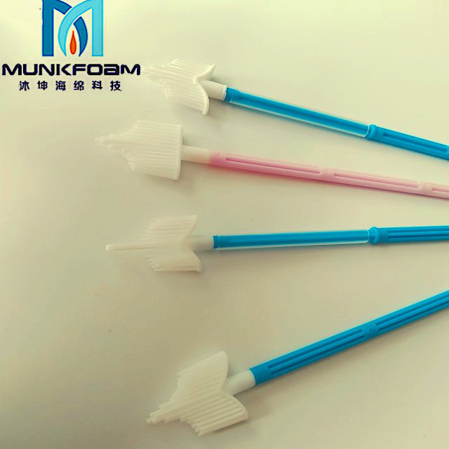 MUNKCARE  Hot sale Disposable Cervical  Sampling Brush  Disposable Vagina Brush CE&ISO