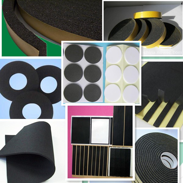 wholesale cheap EPDM rubber seal epdm sponge rubber sheet cell EPDM insulation sponge foam