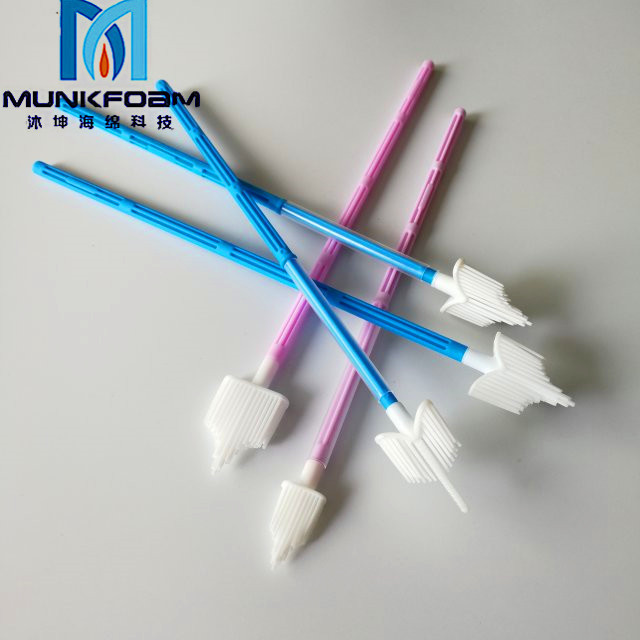 MUNKCARE  Hot sale Disposable Cervical  Sampling Brush  Disposable Vagina Brush CE&ISO