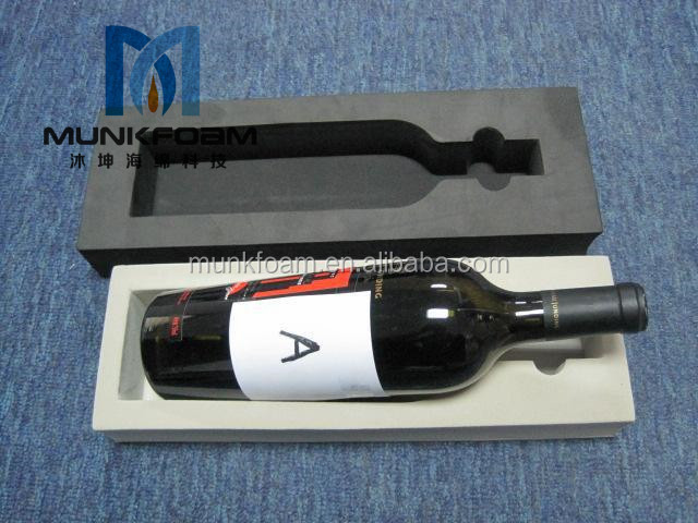 Die cut foam Ixpe packaging insert bottle foam insert for wine glass packaging foam