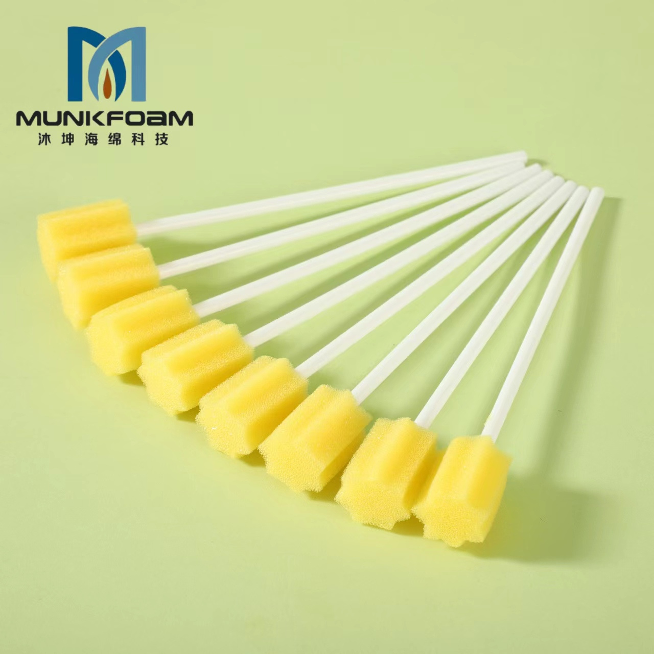 Top Quality Disinfection Disposable Foam Brush, Vaginal Cleaning Sponge stick