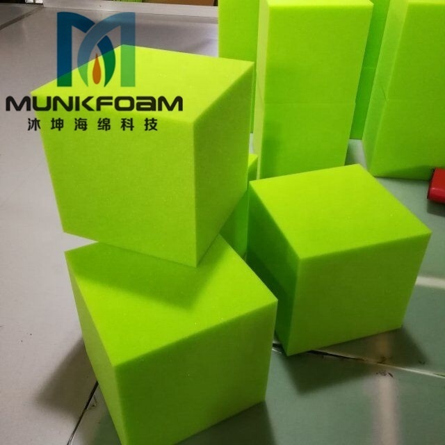 Eco-Friendly Multicolored Children's PU Protective Building Blocks with Shock-Absorbing Material Customizable Foam Sponge