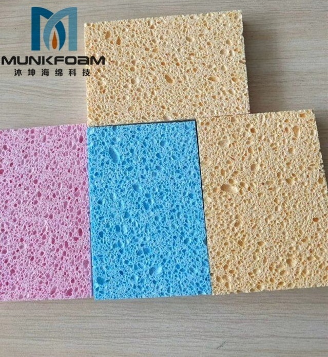 New Arrivals 2023 Quick Convenient Cleaning Dish Pans Sponge Scrubber, Easy Use Clean Cellulose Sponge Stick