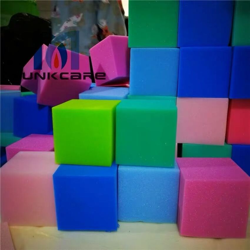 New Product Ideas 2023 Gymnastics Sponge Foam Cubes, Fire Proof Foam Pit Blocks for Trampoline