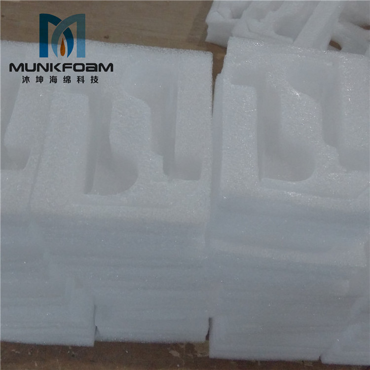 Munkfoam Factory Wholesale Protection Material Die-cut Shockproof Offsetting Shocks Packing using EPE Foam sheet