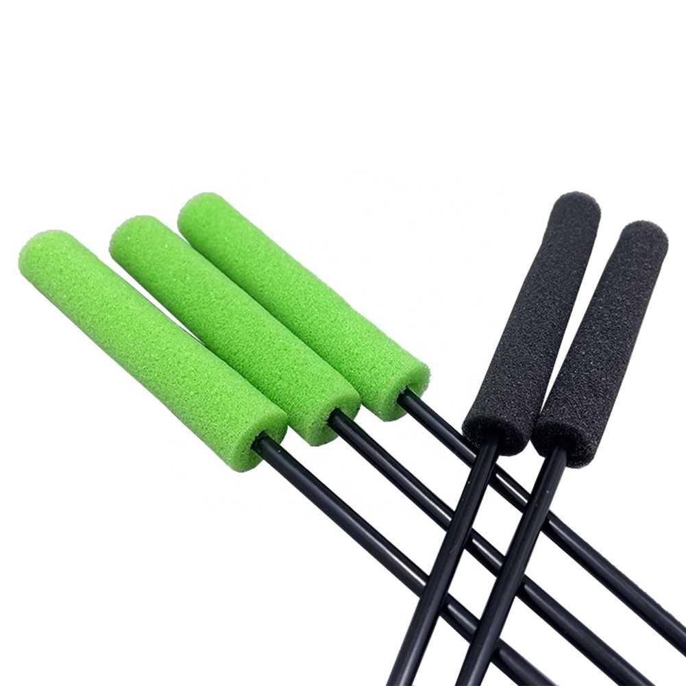 High-quality sponge Reusable to clean pipe dust  Laboratory utensil tough bendable stick Dust Cleaning Brush