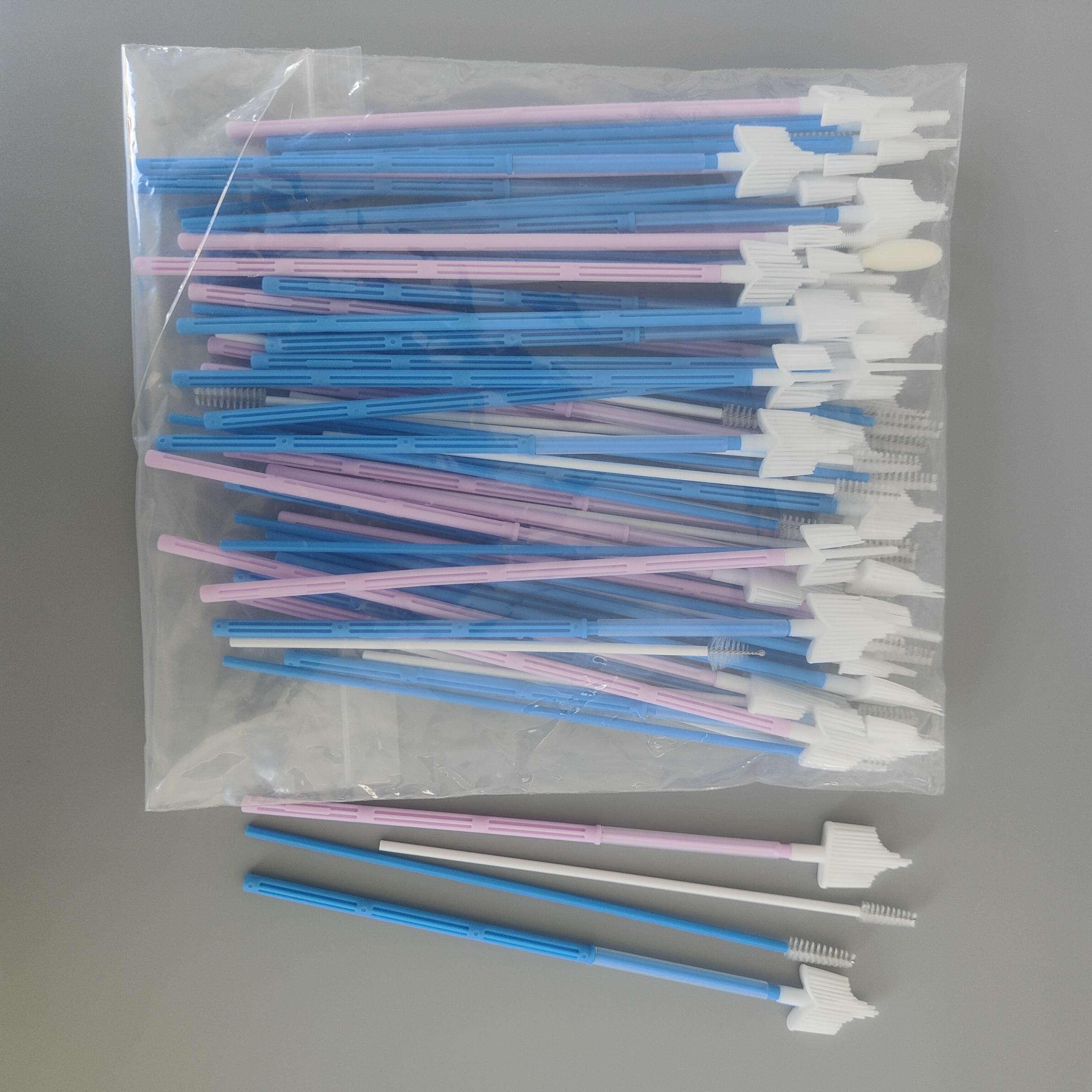 Disposable Cervical Sampling Brush Sterilize Cytology Vaginal Sampling Swab Pap Smear Cervical Sampling Broom Cervical Brush