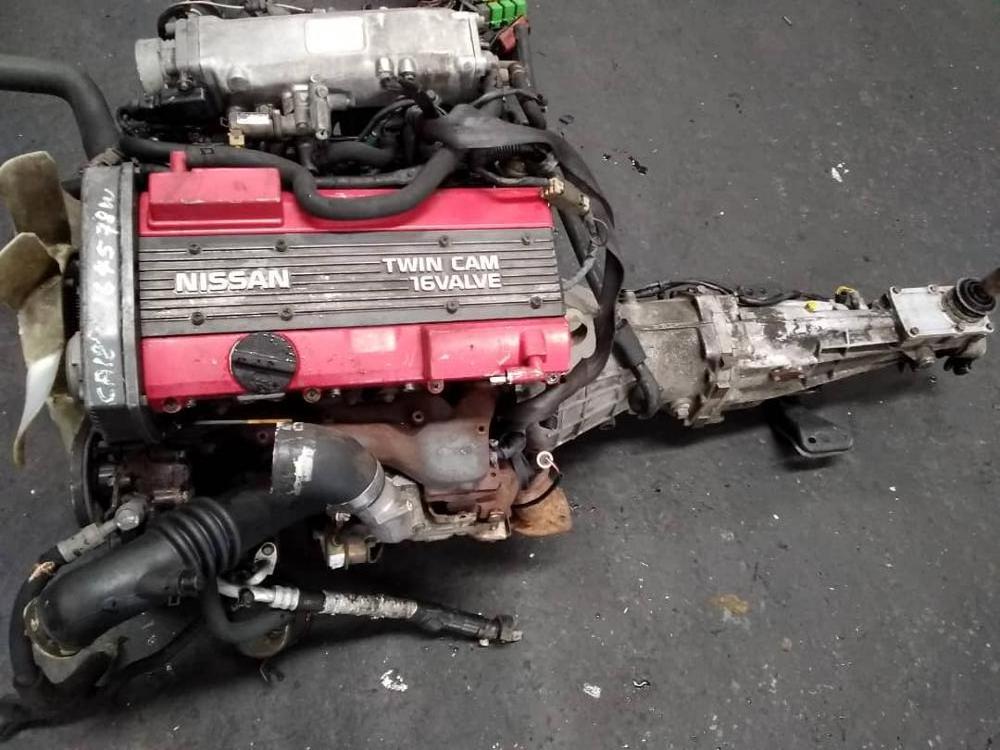 USED JAPAN ENGINE CA18DET - ENGINE WITH MANUAL GEARBOX