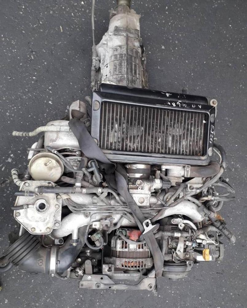 JDM USED ENGINE EJ20 TWIN TURBO - ENGINE WITH AUTOMATIC TRANSMISSION - FOR LEGACY TYPE