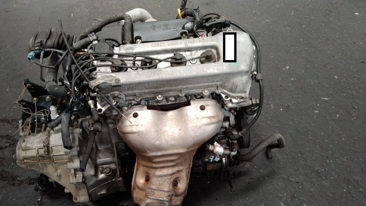 JDM USED ENGINE 1ZZ - (OLD MODEL) ENGINE WITH AUTOMATIC TRANSMISSION 2WD WIRING