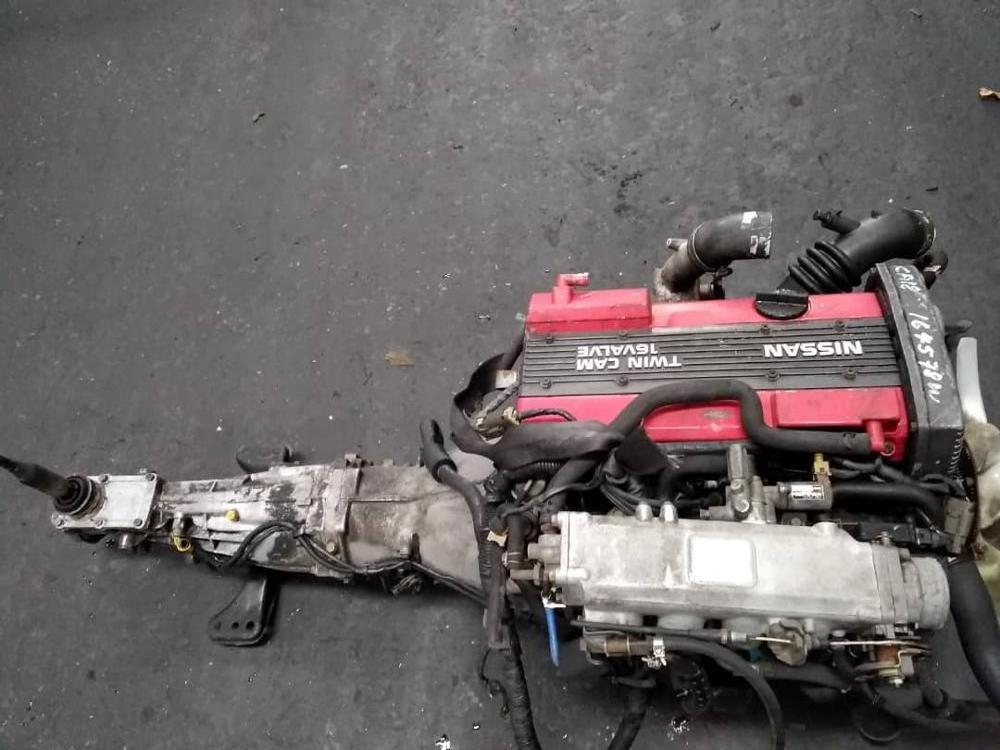 USED JAPAN ENGINE CA18DET - ENGINE WITH MANUAL GEARBOX