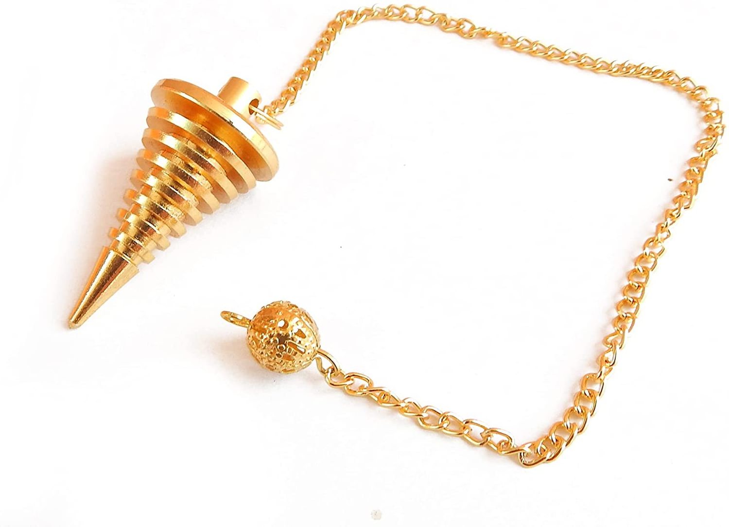 Hard Coil Cone Type Brass Copper Metal Pendulums For Divintion Tool Buy Wholesale Hard Coil Cone Typed Copper Pendulum