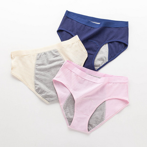 High Quality Women Leak Proof Postpartum Cotton Menstrual Absorbent Period Panties Underwear