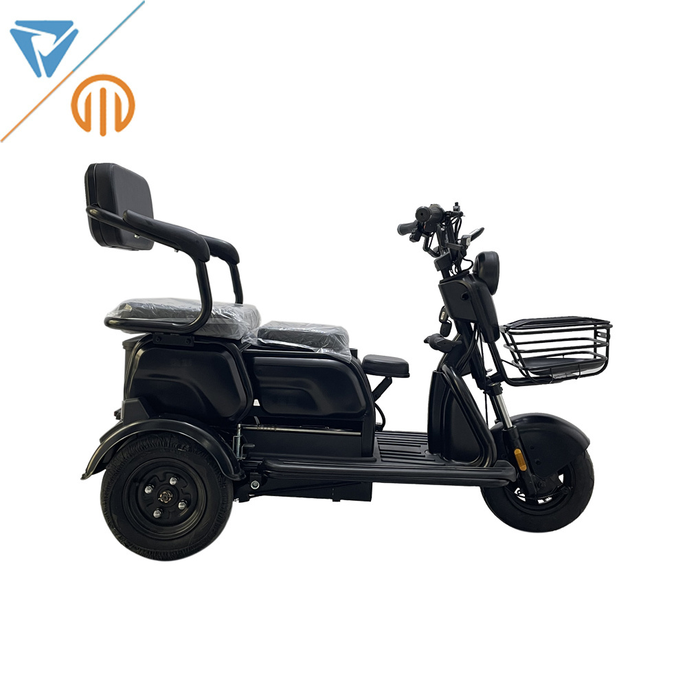 Vimode hot selling 1000w electric tricycle passenger tricycle 3 seaters mobility scooter for passenger for adults