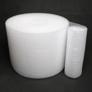 MU Custom PE  Material Transparent Packaging Bubble Rolls Protective Bubble Foam Plastic Roll