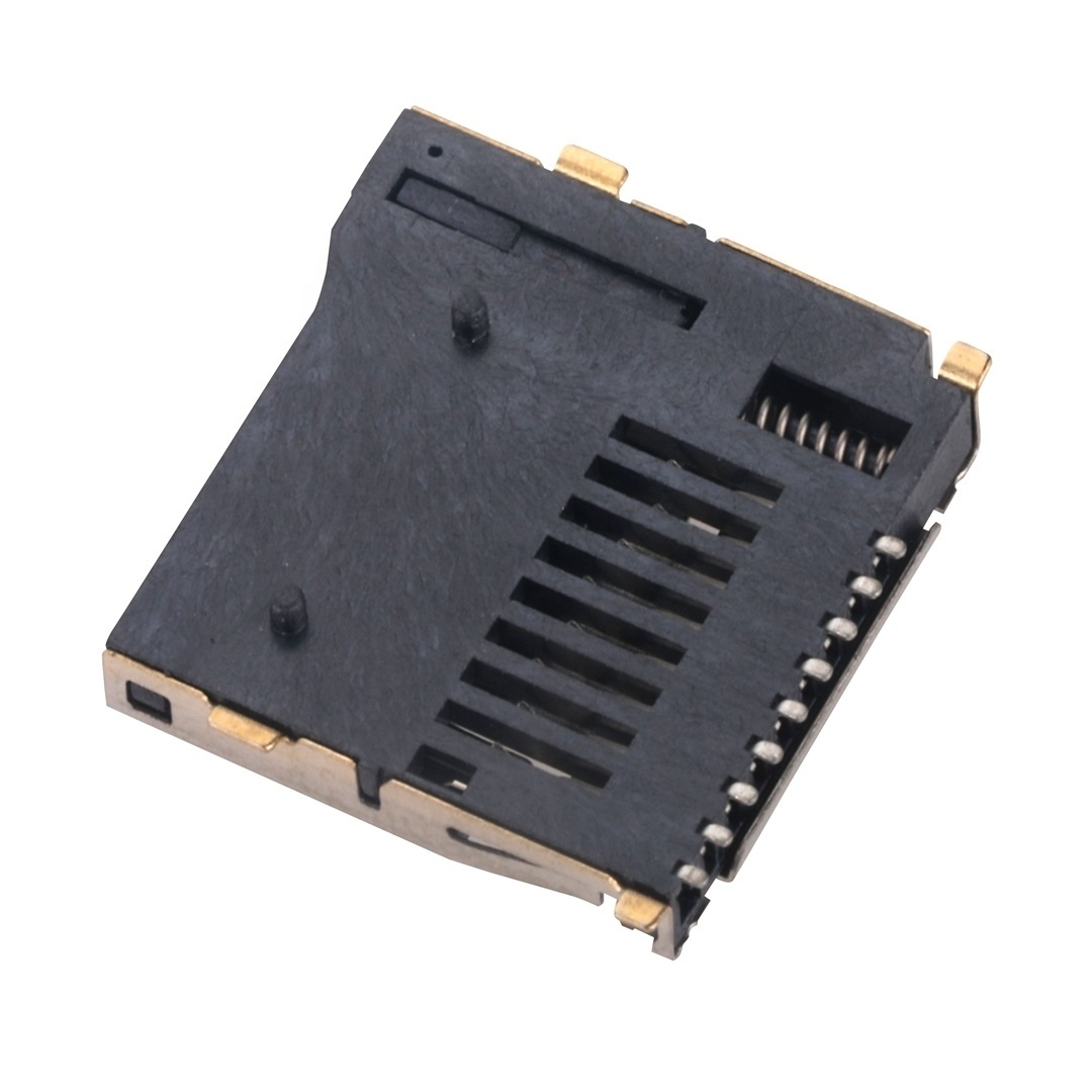 MUP sd card Connector 8PIN TF card PUSH PUSH mini sd card holder Memory socket for phone pos Iot hot sale in Asia India Thailand