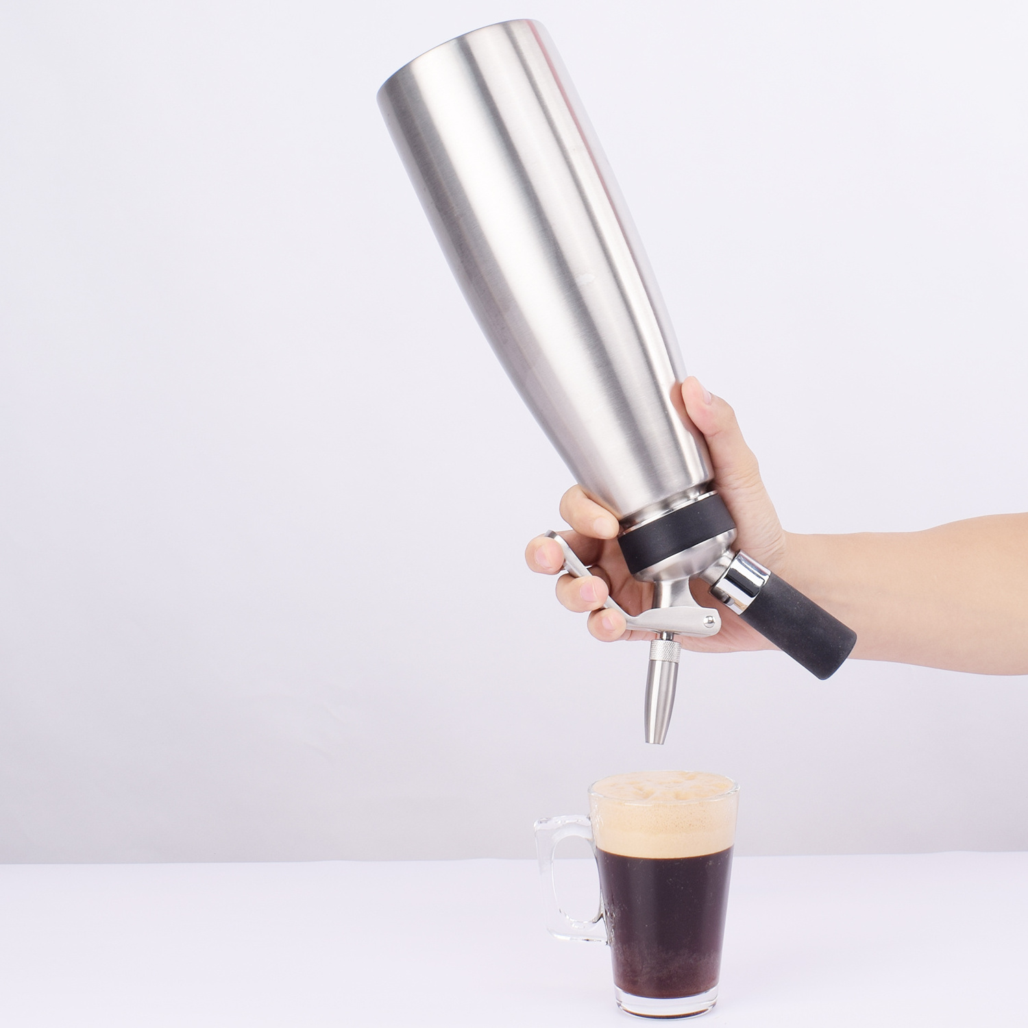 New Arrival 1 Quart Stainless Steel Nitro Cold Brew Coffee Maker