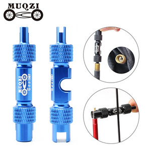 MUQZI Multifunctional Air Nozzle Disassembly Tool MTB Bike Schrader Presta Valve Removal Wrench