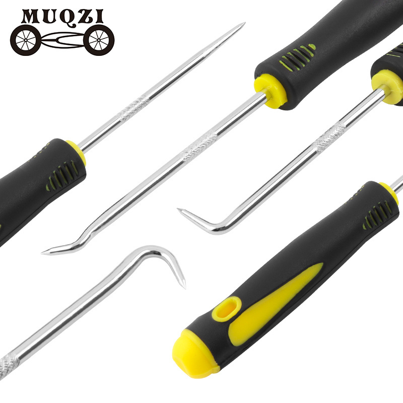 MUQZI Bicycle Front Fork Oil Seal Hook Tool MTB Road Bike O Rings Freehub Remover Tool Professional Bicycle Repair Tool