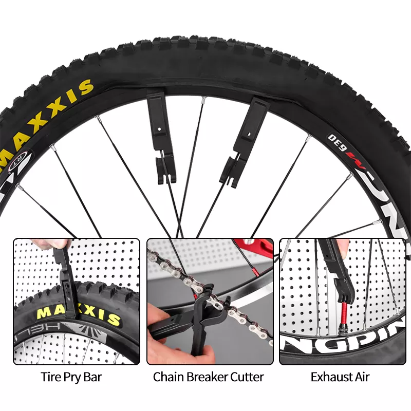 MUQZI Road Cycling Tyre Lever Multifunction Tire Puncture Repair Tool Premium Bicycle Tire Levers