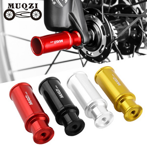 MUQZI Bicycle Light Mount Front Rear Hub Quick Release Lamp Holder For Mountain Road Folding Bike