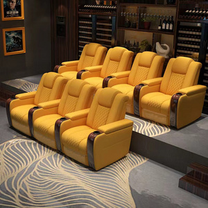 Home theater sofa cinema chairs seat electric reclining theater furniture