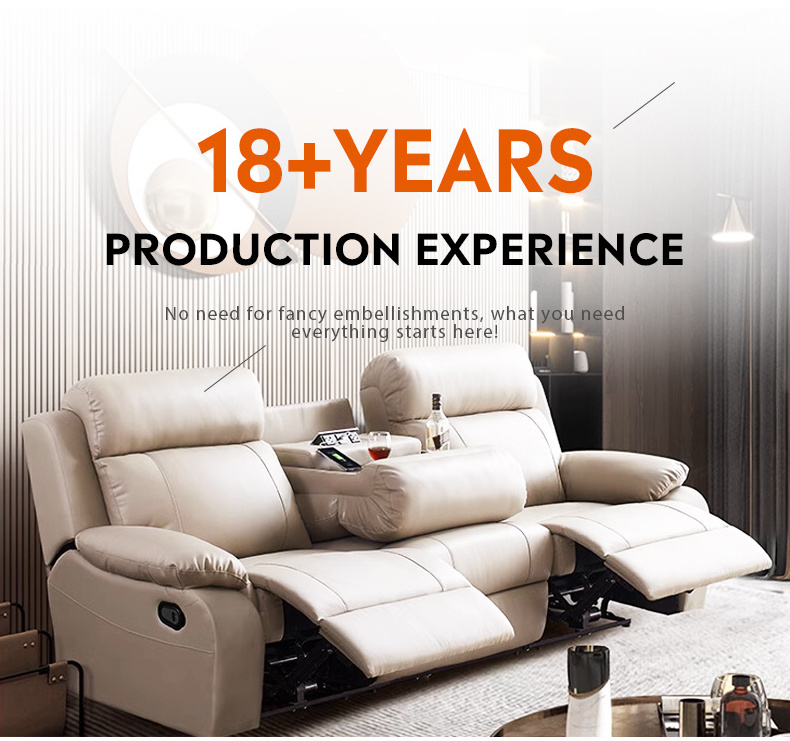 Home theater sofa cinema chairs seat electric reclining theater furniture