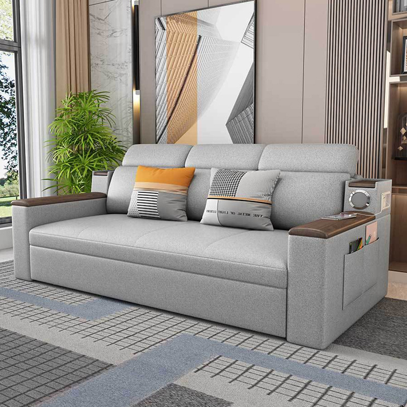 Customized Folding Smart Multifunctional Storage Saving Space Sofa Bed For Living Room