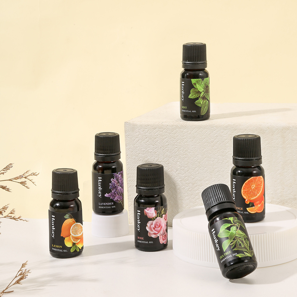 Natural Pure Essential Oil Gift Set Lavender Peppermint Eucaluptus Tea tree Aromatherapy Essential Oil